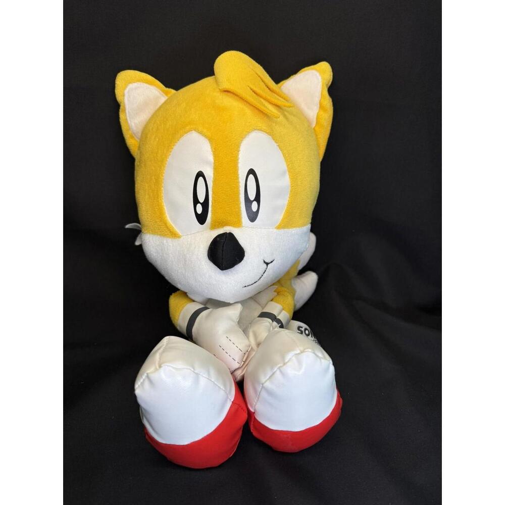 Sonic The Hedgehog Tails Fox‎ Plush Stuffed Toy Jakks Pacific 2020 Large 18"
